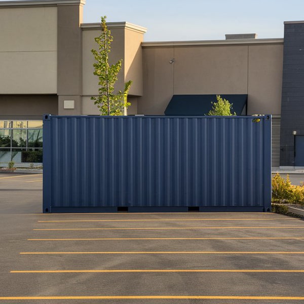 our commercial storage containers are made of durable steel to withstand harsh weather and provide long-term protection for your belongings